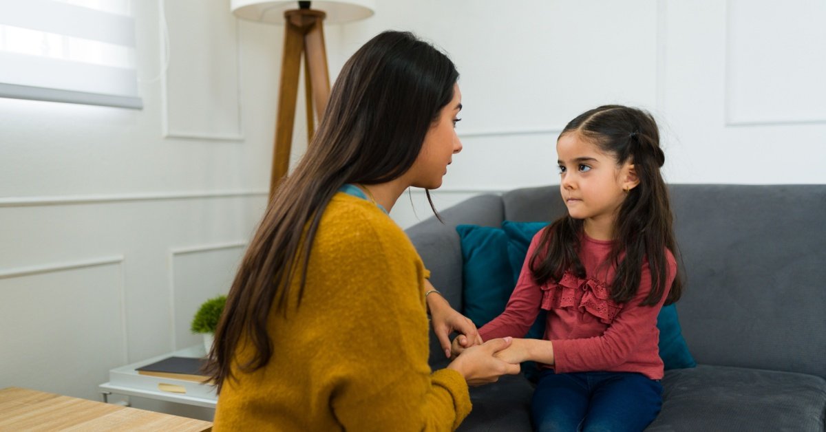 mother consoling little girl, concept of How Remarriage Can Affect Divorce Settlements in NJ